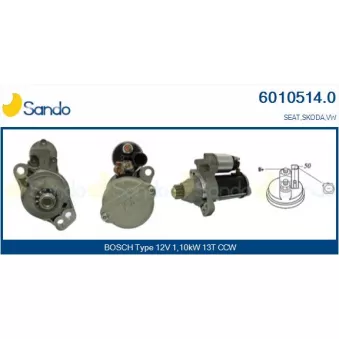 Démarreur SANDO 6010514.0