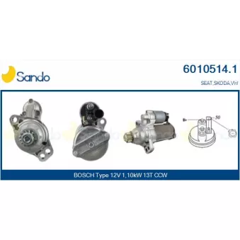 Démarreur SANDO 6010514.1