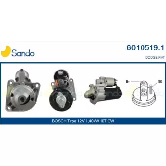 Démarreur SANDO 6010519.1