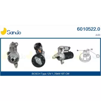 Démarreur SANDO 6010522.0