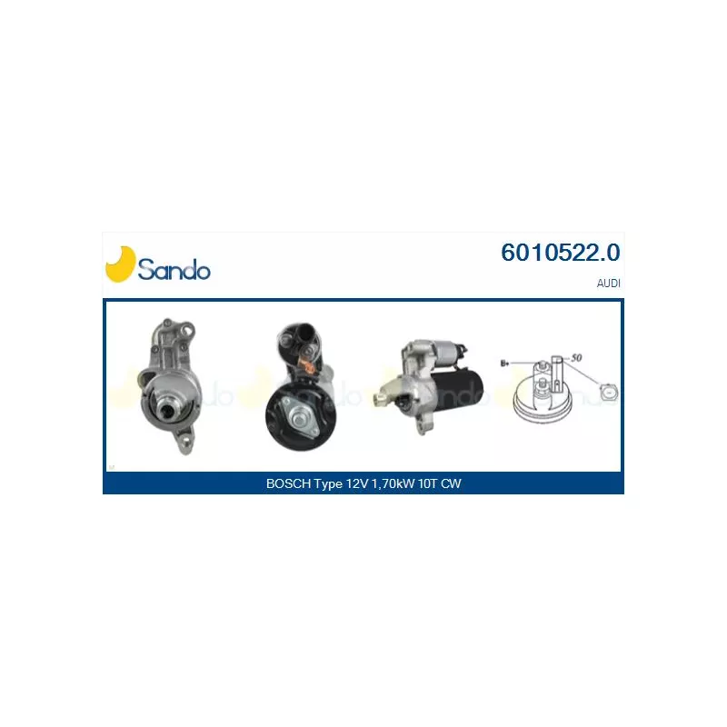 Démarreur SANDO 6010522.0