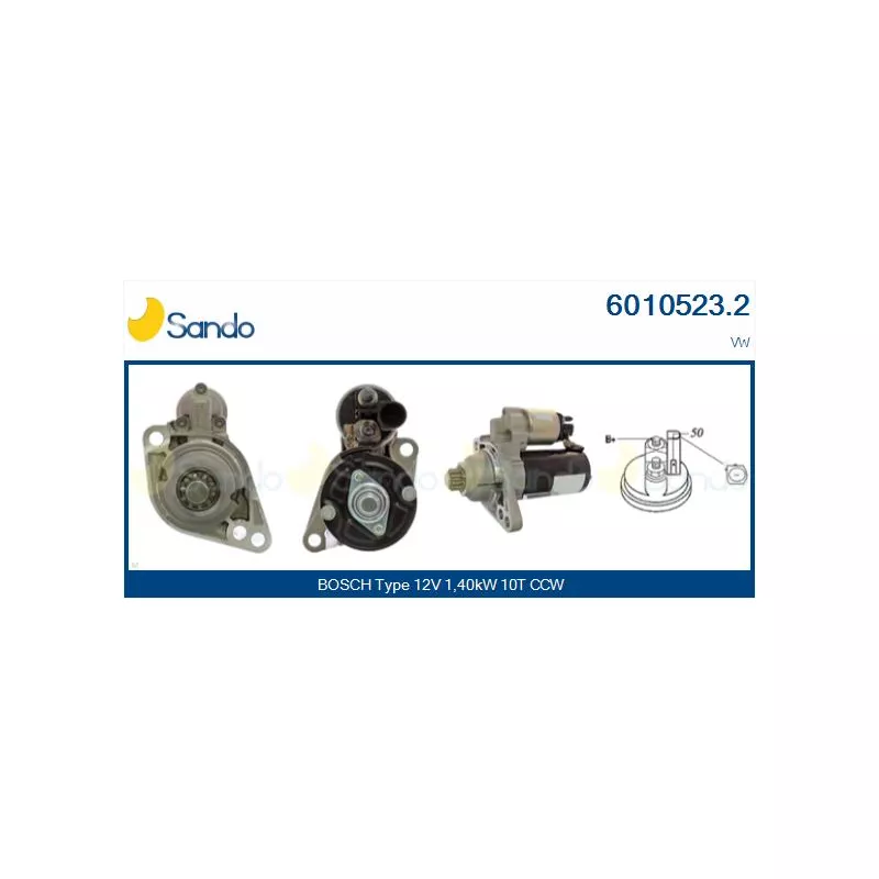 Démarreur SANDO 6010523.2