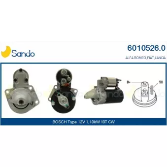 Démarreur SANDO 6010526.0