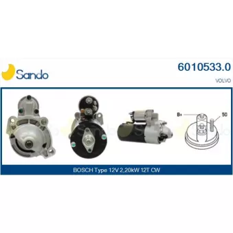 Démarreur SANDO 6010533.0