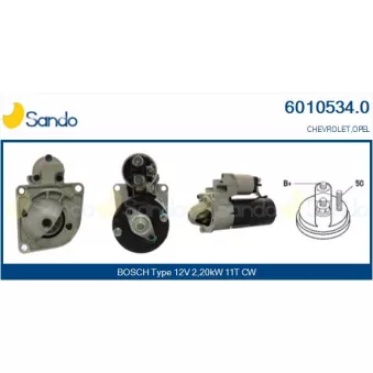 Démarreur SANDO 6010534.0