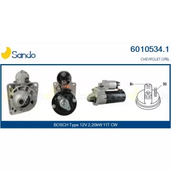 Démarreur SANDO 6010534.1