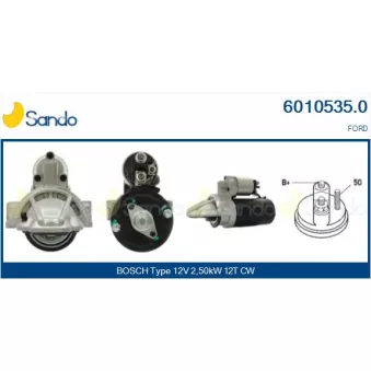 Démarreur SANDO 6010535.0