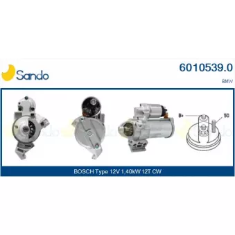 Démarreur SANDO 6010539.0