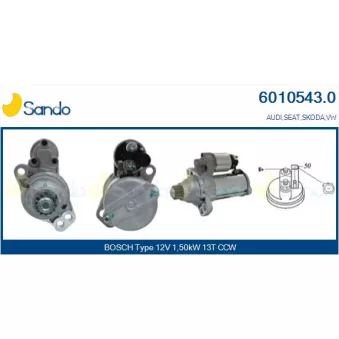 Démarreur SANDO 6010543.0