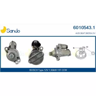Démarreur SANDO 6010543.1