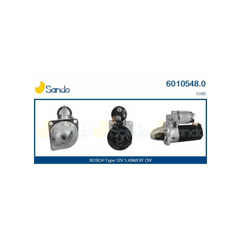 Démarreur SANDO 6010548.0