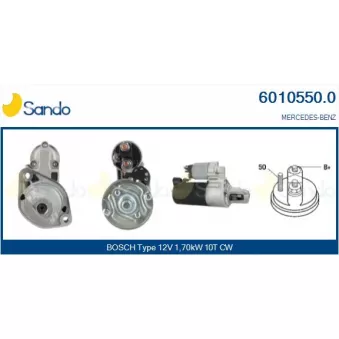 Démarreur SANDO 6010550.0