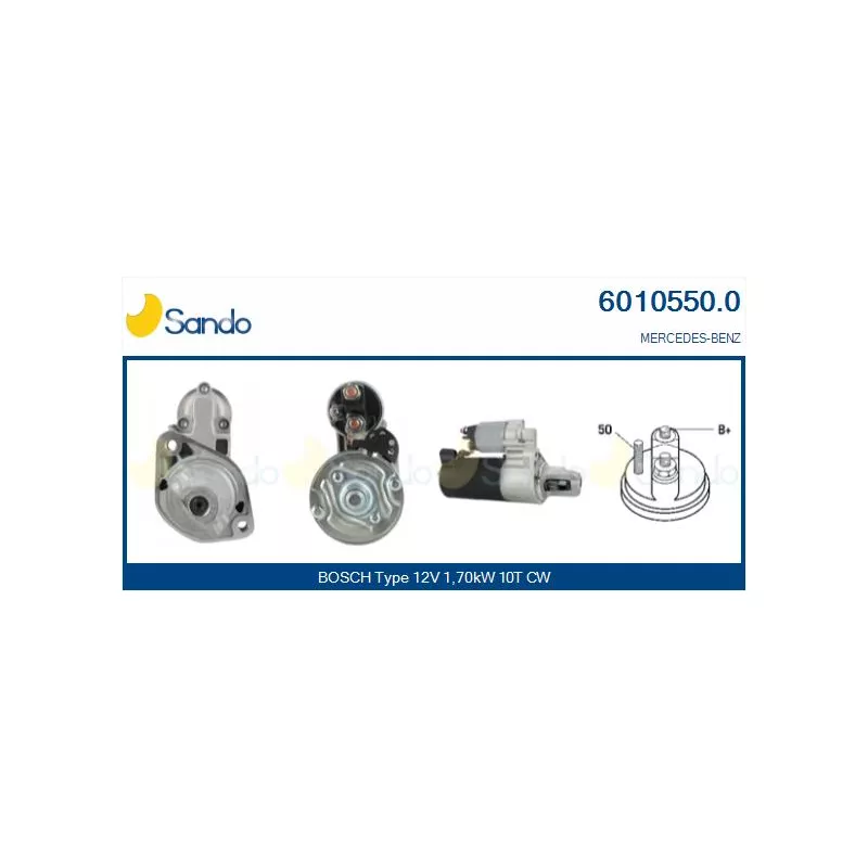 Démarreur SANDO 6010550.0