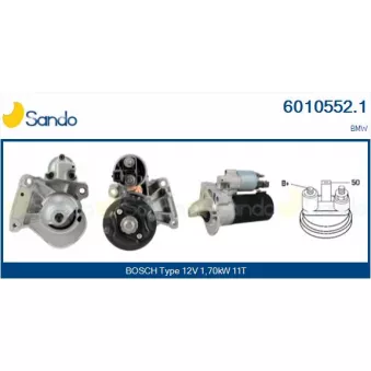 Démarreur SANDO 6010552.1