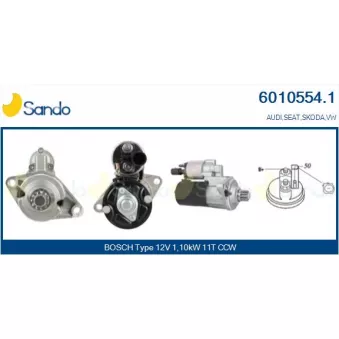 Démarreur SANDO 6010554.1