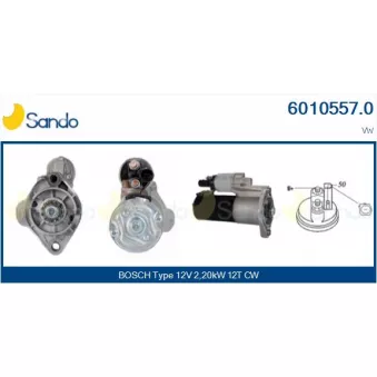 Démarreur SANDO 6010557.0