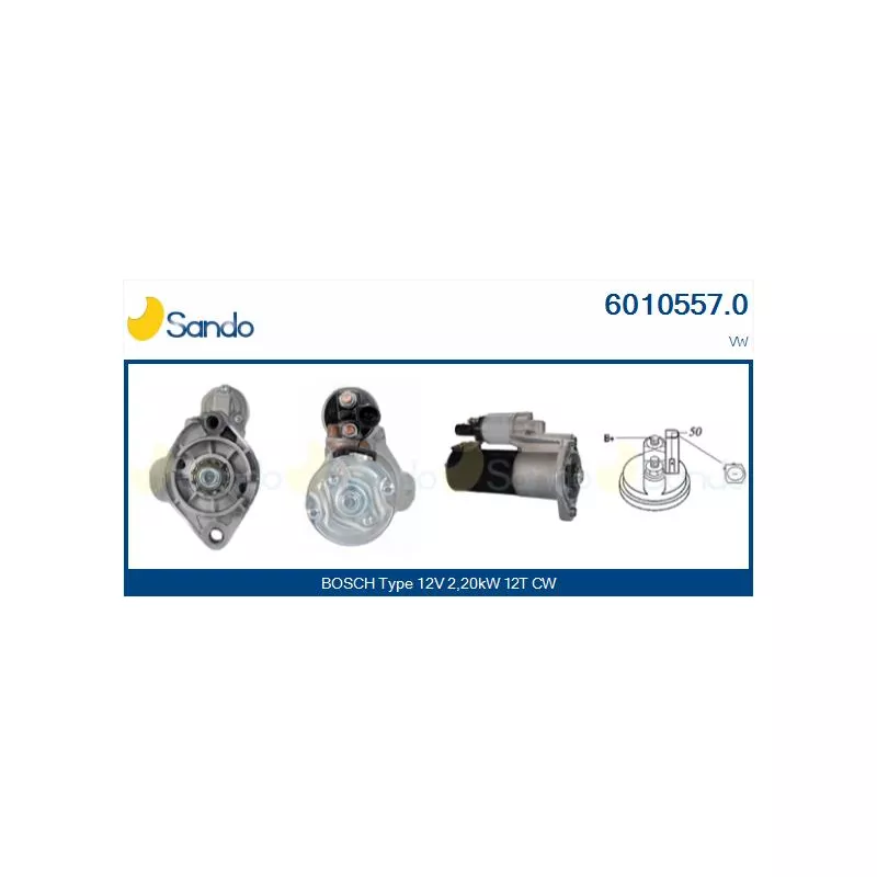 Démarreur SANDO 6010557.0