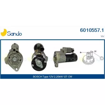 Démarreur SANDO 6010557.1