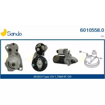 Démarreur SANDO 6010558.0