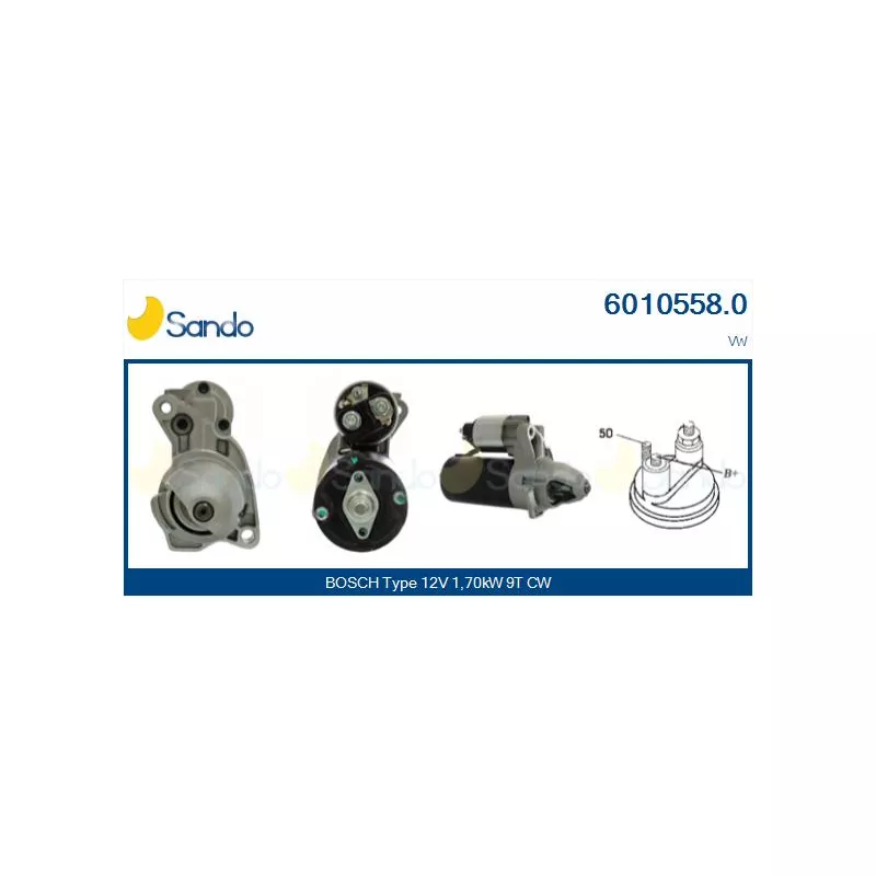Démarreur SANDO 6010558.0