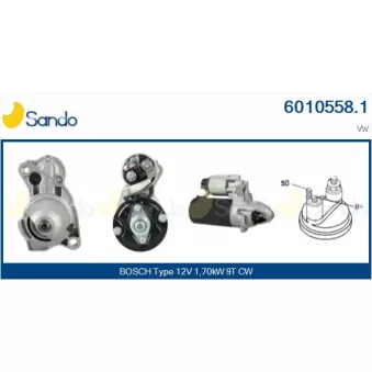 Démarreur SANDO 6010558.1