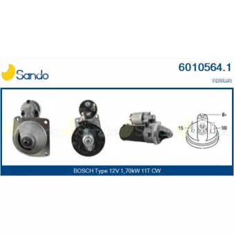 Démarreur SANDO 6010564.1