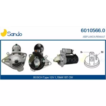 Démarreur SANDO 6010566.0