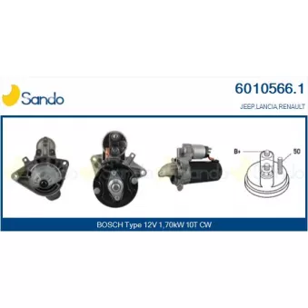 Démarreur SANDO 6010566.1