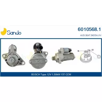 Démarreur SANDO 6010568.1