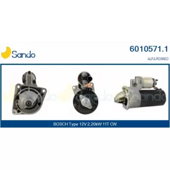 Démarreur SANDO 6010571.1