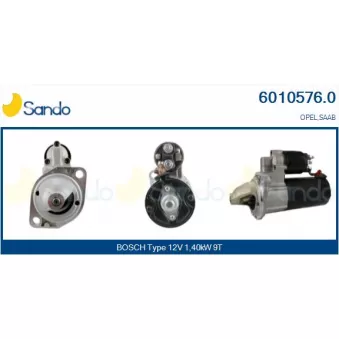 Démarreur SANDO 6010576.0