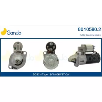 Démarreur SANDO 6010580.2