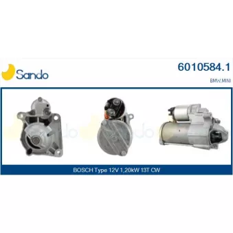 Démarreur SANDO 6010584.1