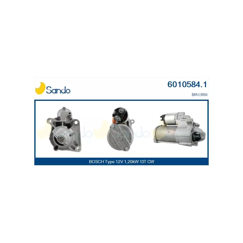 Démarreur SANDO 6010584.1