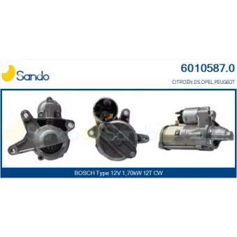 Démarreur SANDO 6010587.0