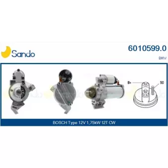 Démarreur SANDO 6010599.0