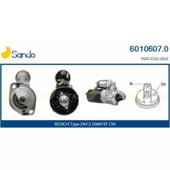 Démarreur SANDO 6010607.0