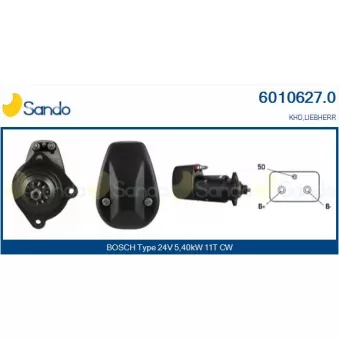 Démarreur SANDO 6010627.0
