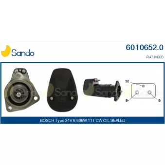 Démarreur SANDO 6010652.0