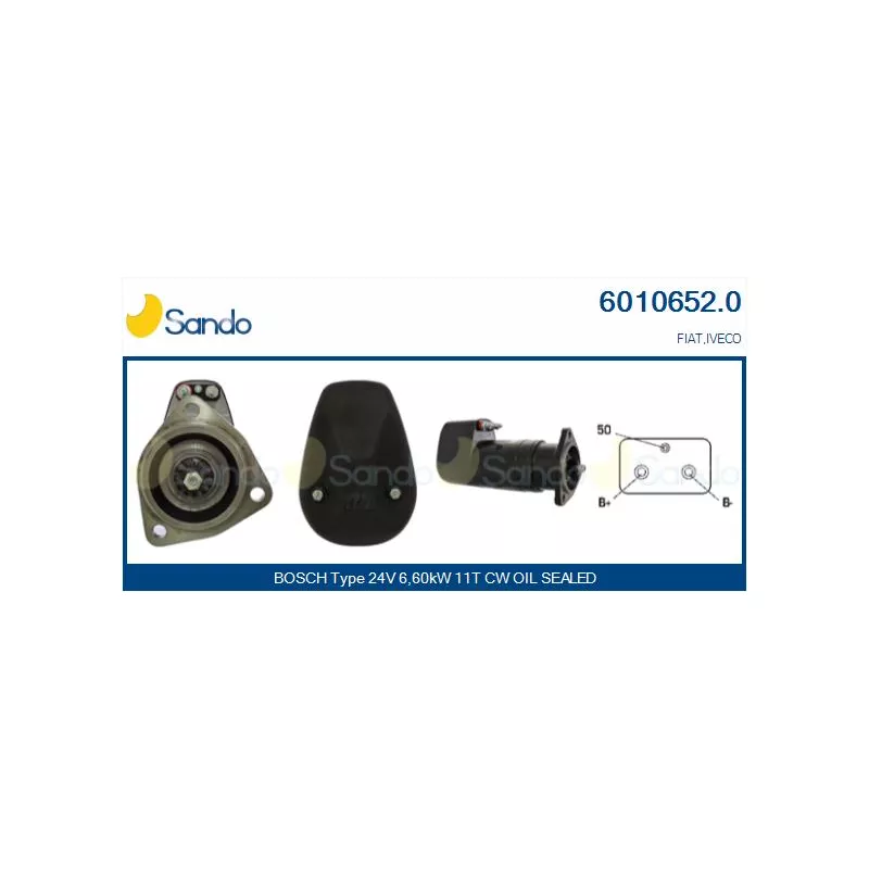 Démarreur SANDO 6010652.0