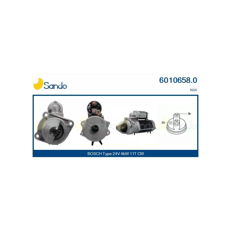 Démarreur SANDO 6010658.0