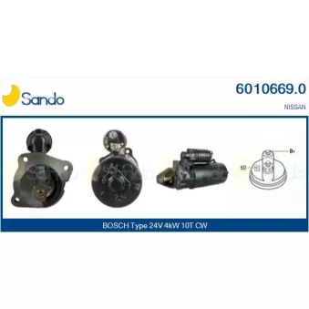 Démarreur SANDO 6010669.0