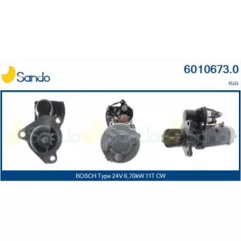 Démarreur SANDO 6010673.0