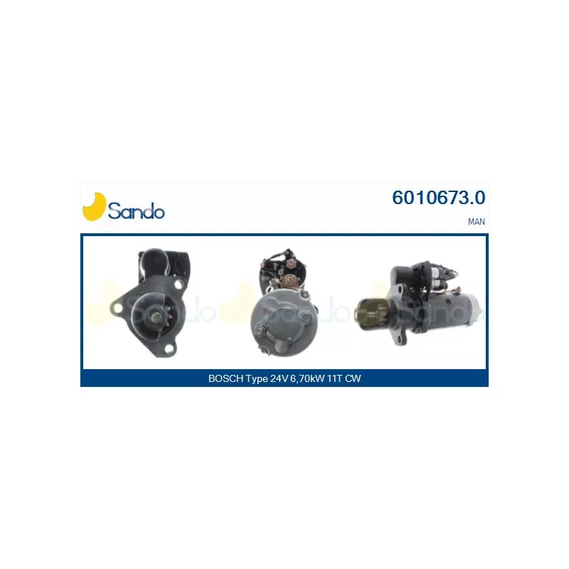 Démarreur SANDO 6010673.0