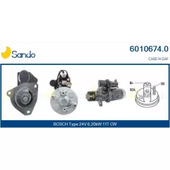 Démarreur SANDO 6010674.0