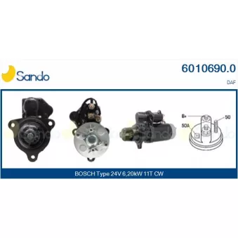 Démarreur SANDO 6010690.0