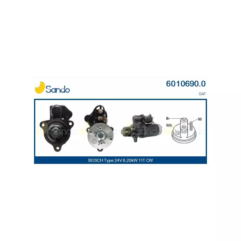 Démarreur SANDO 6010690.0
