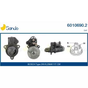 Démarreur SANDO 6010690.2