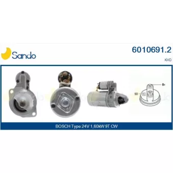 Démarreur SANDO 6010691.2