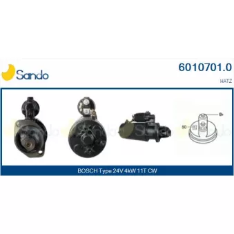 Démarreur SANDO 6010701.0